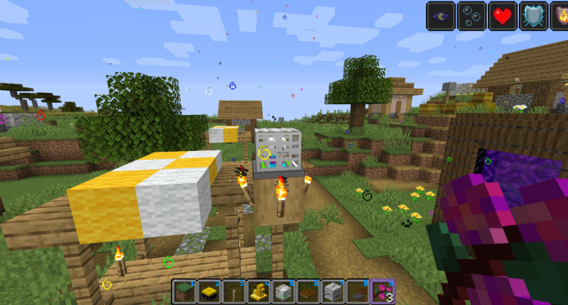 Sprinkler (spreads tea particles in the air)(redstone increases range)