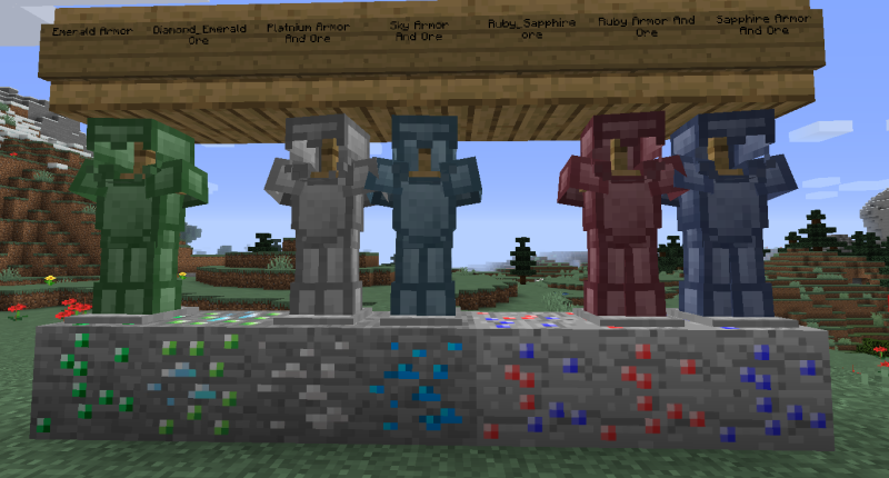 Armor And Ores Blocks