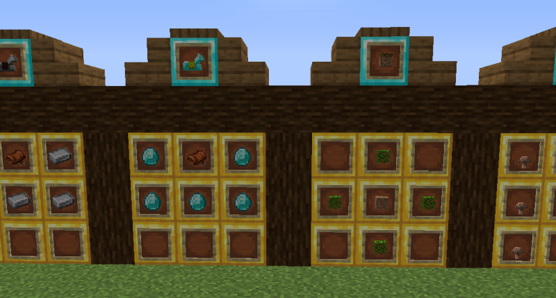 Recipe for more horse armor and recipe for grams