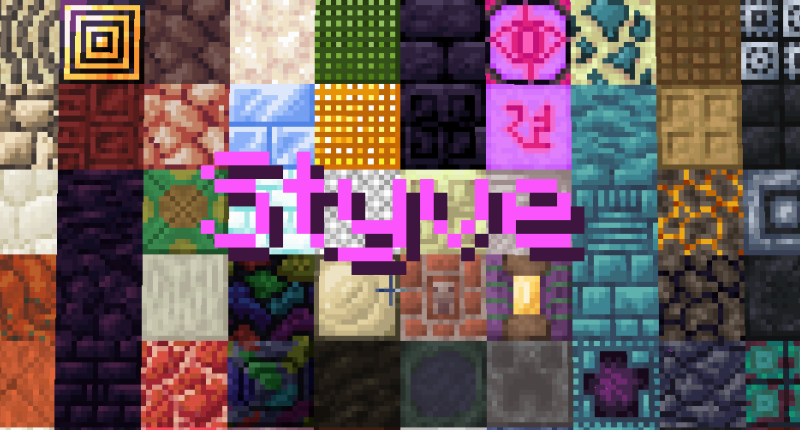Some blocks from styve (some textures are outdated)