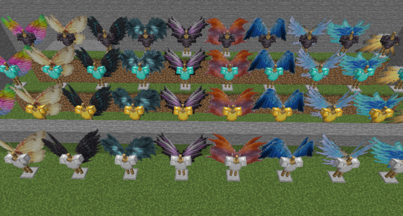 40 winged armors.