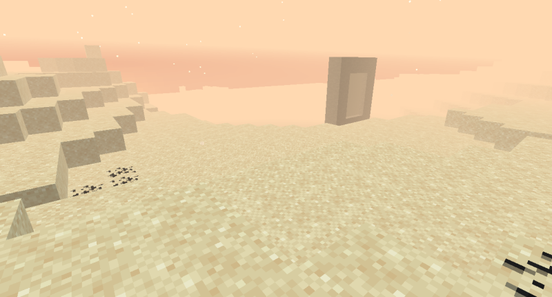 And another portal, but this time in the Sea Of Sand dimension.