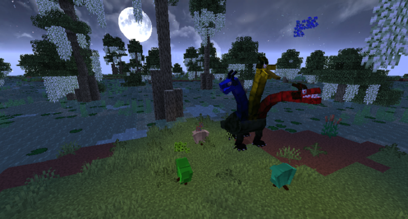 Lernaean Hydra Update, October 2021 - Spawns in swamp biomes, at present is the strongest mob ingame