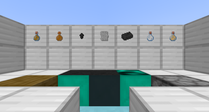 Lots of the Items/Blocks added by the Mod