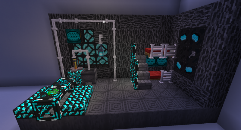 Example of a decor with new blocks