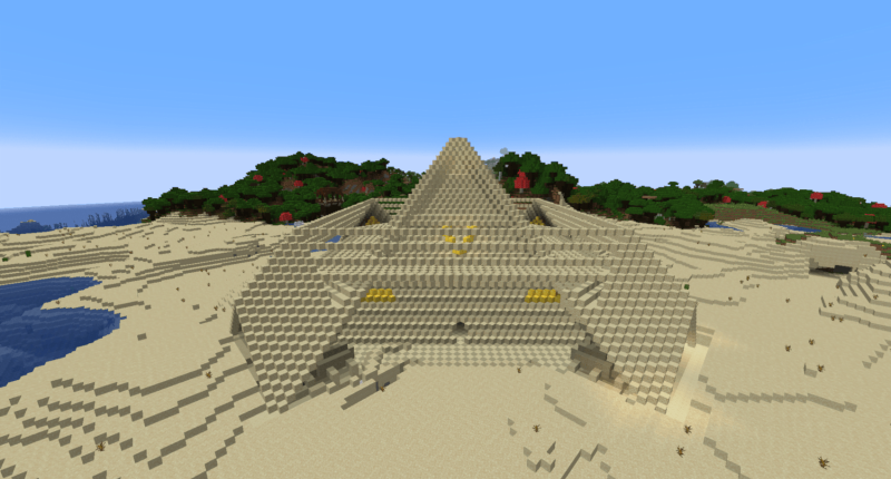 This is a naturally generated oversized structure which will spawn in the desert.