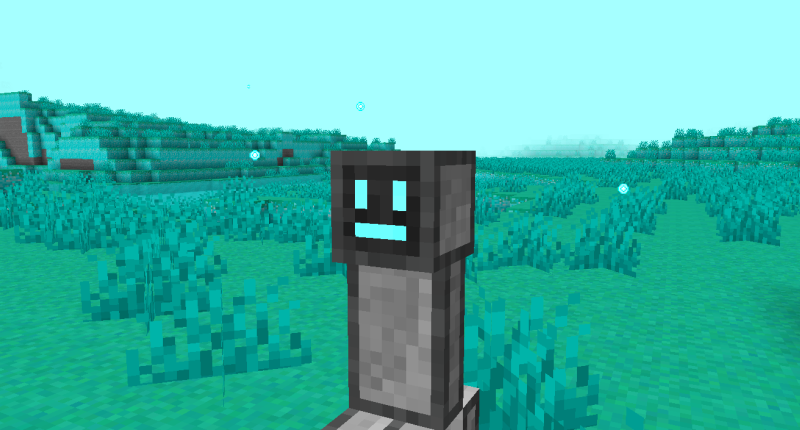 A Robot Creeper isolate in the Norus Plains biome.