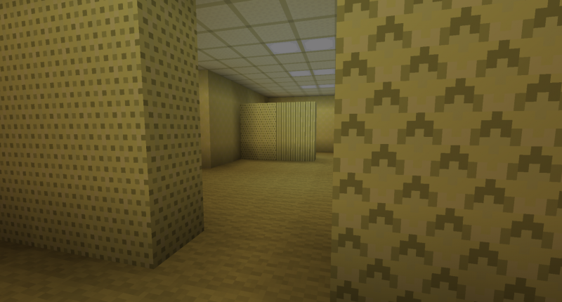 Backrooms in Minecraft