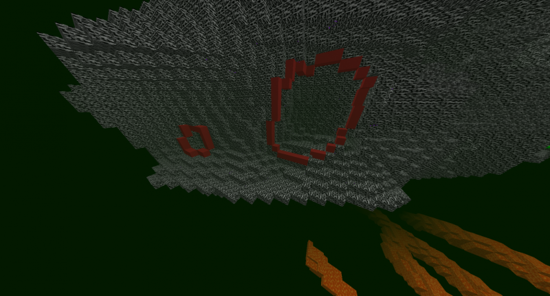 outline of a Viralite Bomb explosion versus that of tnt (viralite is bigger)