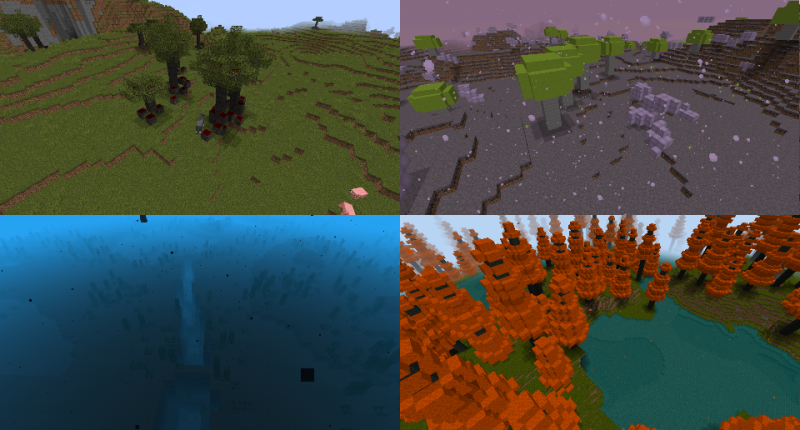 Adding Biomes to 2D Minecraft 