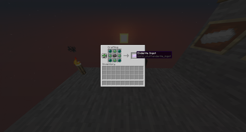 First way of how to get Enderite without going mining in The End!