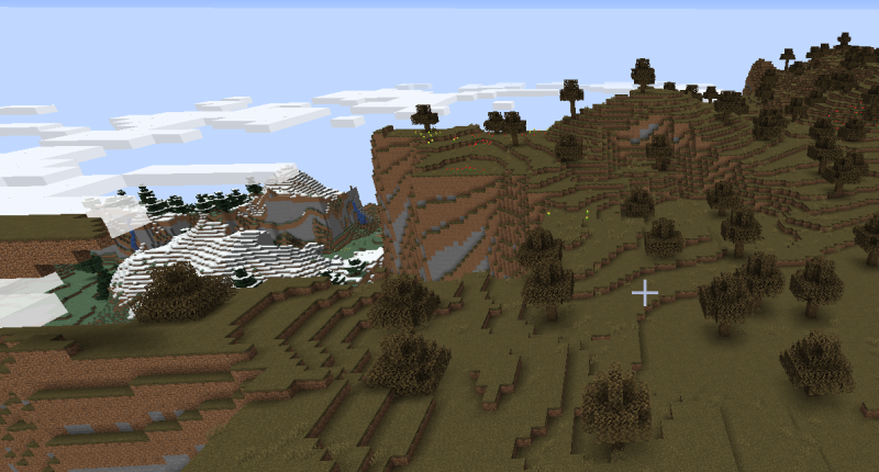 BuildMore also adds new biomes to Minecraft.