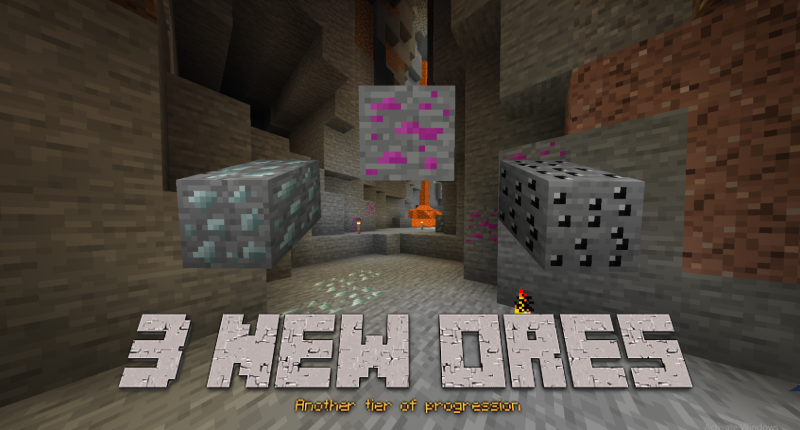 Another set of ores to progress through