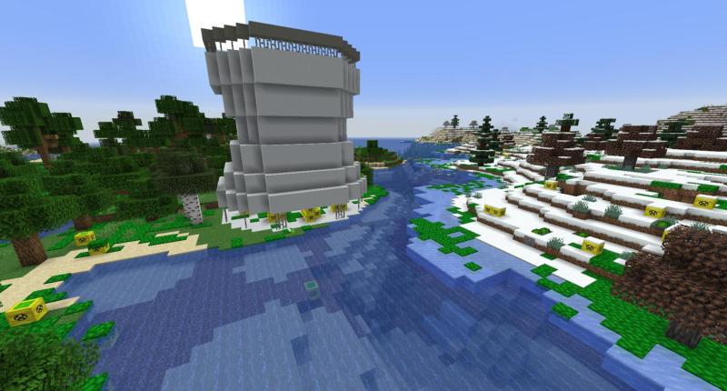 The new overworld (Thanks to the Sludge Giant...)