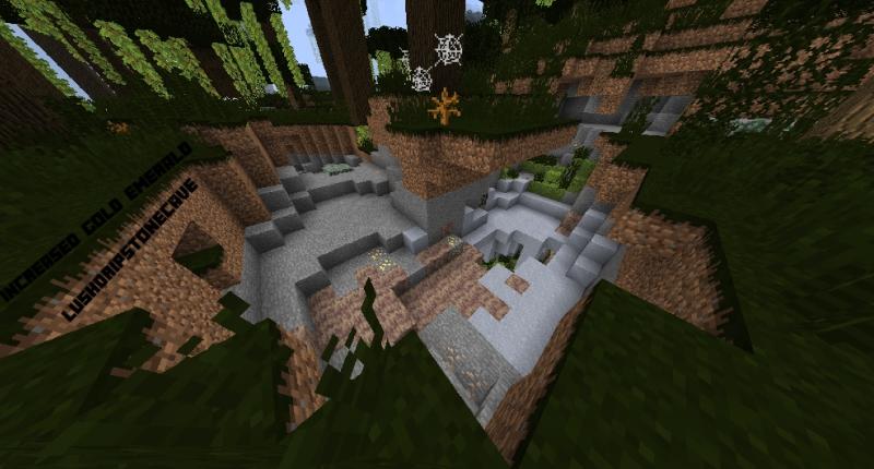 A preview of cave generation in the new biome