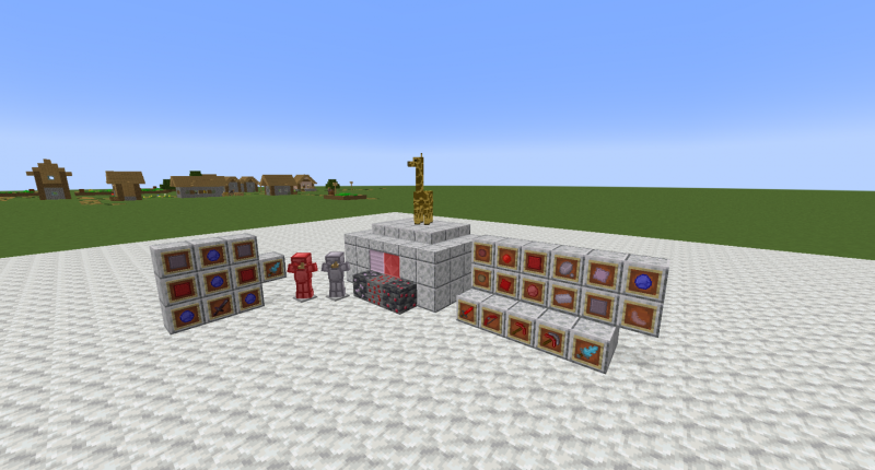 Ores,mob and items (not all)