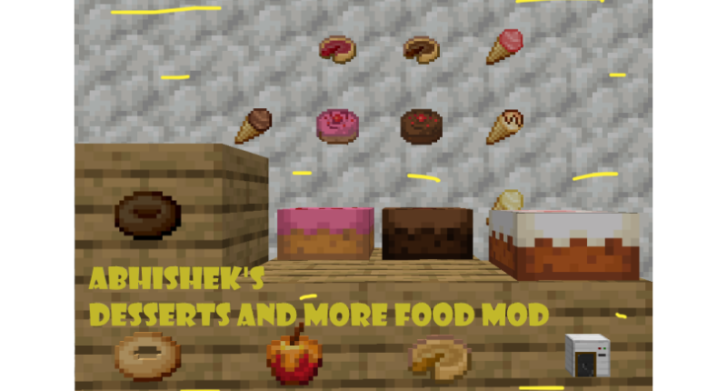 Abhishek's Desserts and More Foods Mod