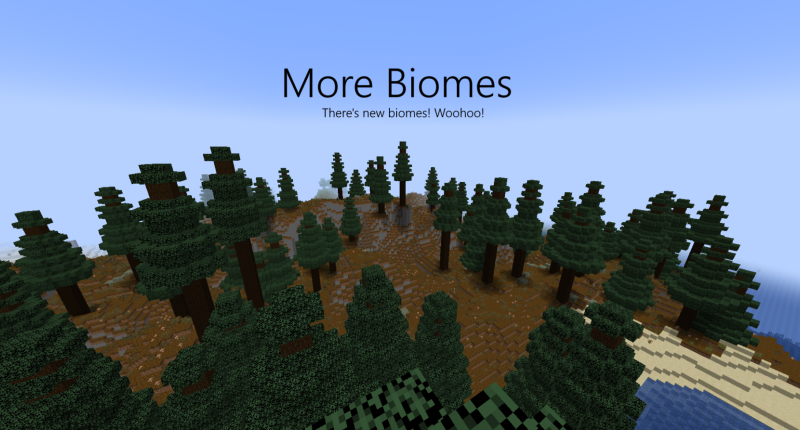 Yay! There's more biomes!