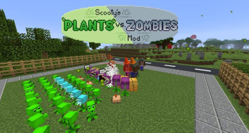 Plants Vs Zombie ReTextured (Beta 0.1) [Plants vs. Zombies] [Mods]