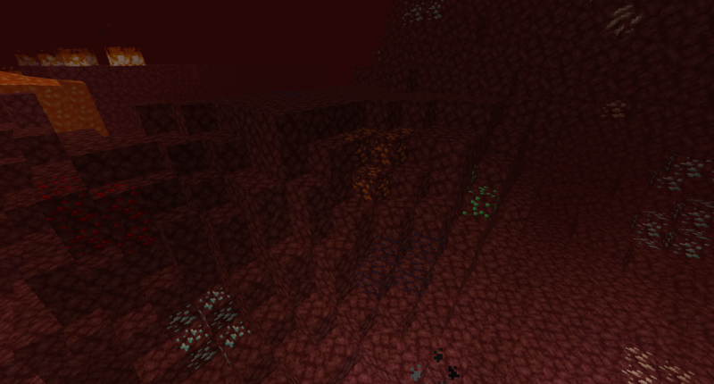 a new ore called fire ore appears