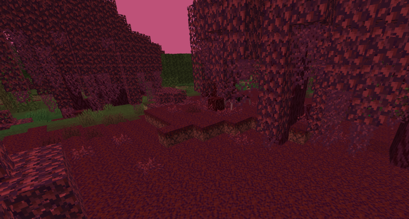 A new evil spreading biome hiding creepy and dangerous mobs