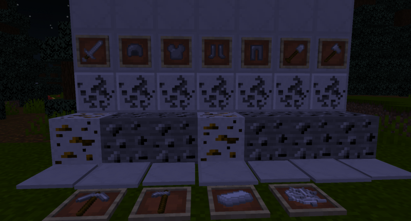 Biomes and Mobs items and blocks