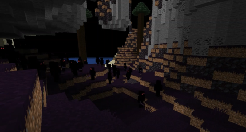 The shadow cliffs biome.