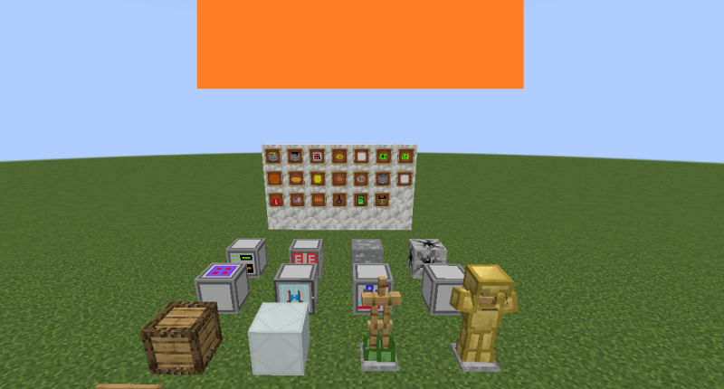 all blocks ,items, armors
