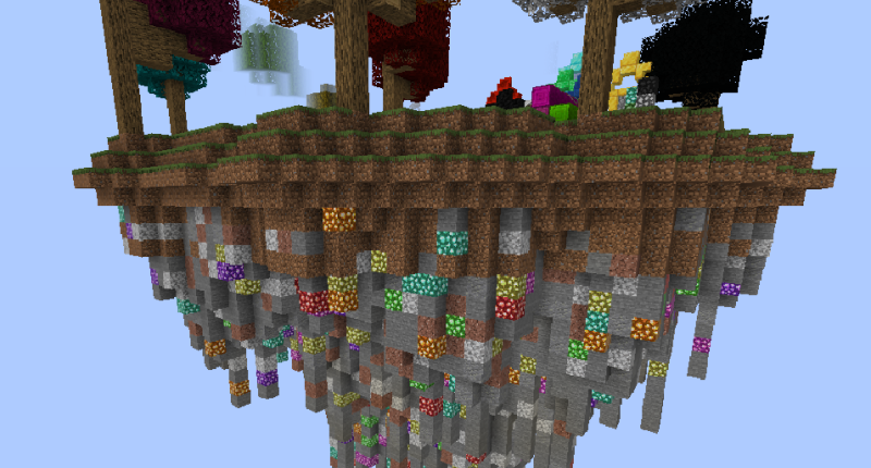 This is showing the dyed glowstone.