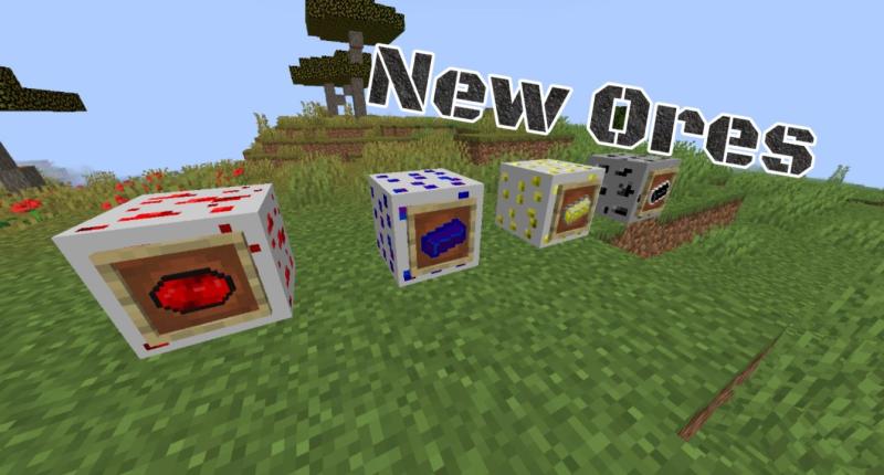 The mod add new Ores