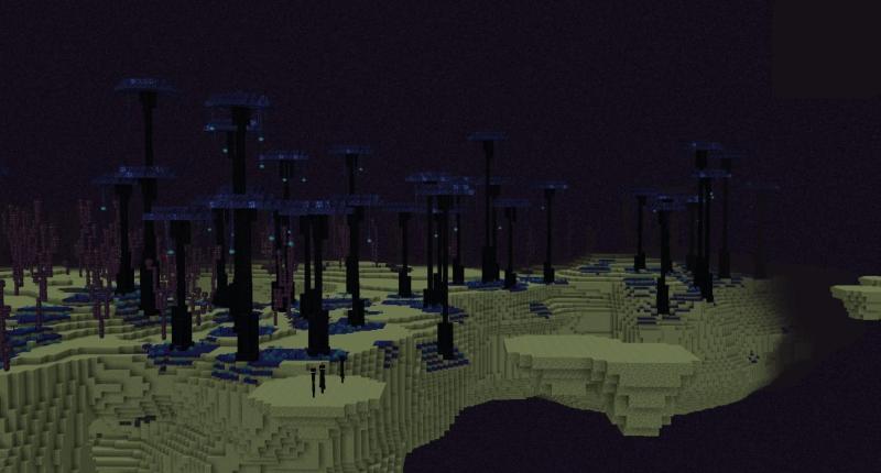 Minecraft End Update, New Biomes