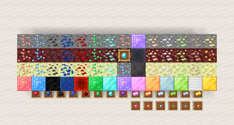 minecraft ores