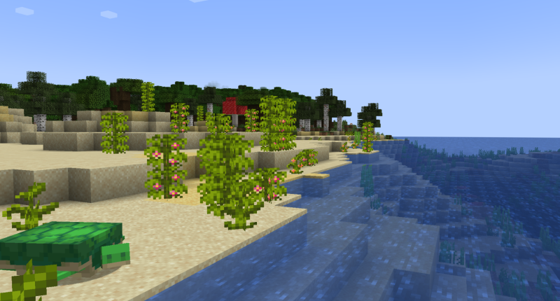 More green and refreshed beaches!