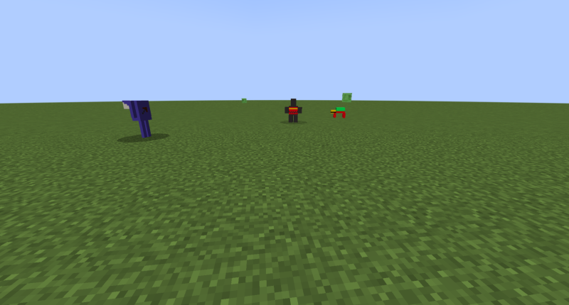 the 3 new mobs added in this mod