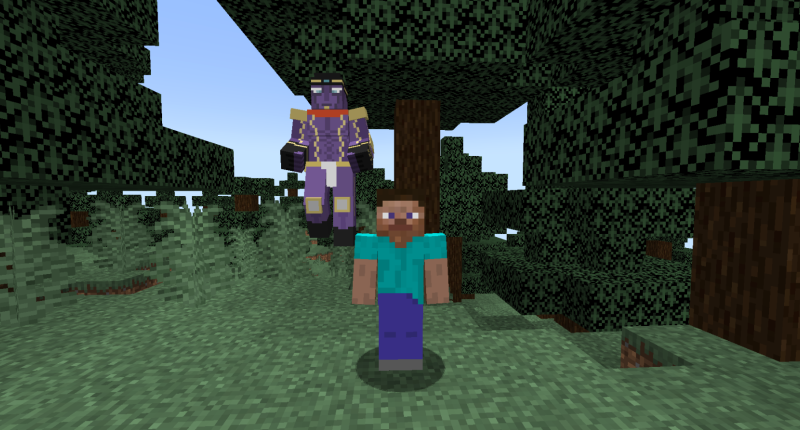 Friendly herobrine mod/add-on for Minecraft pocket edition Minecraft Mod