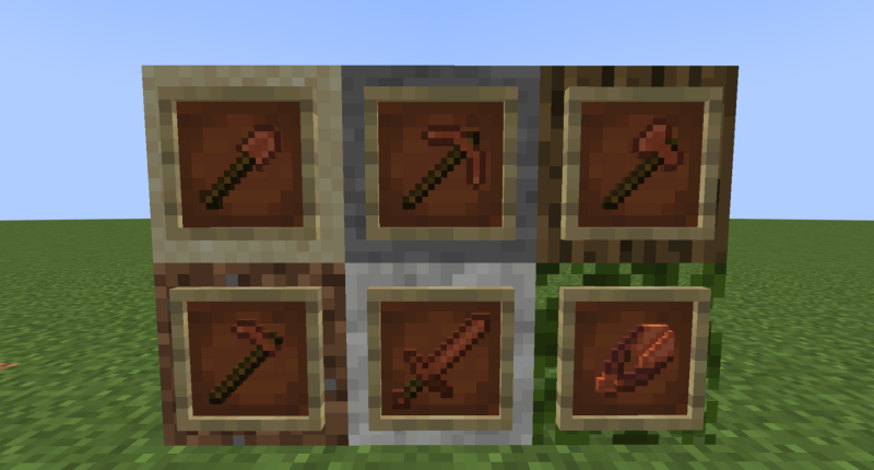 Mod Copper Equipment for Minecraft