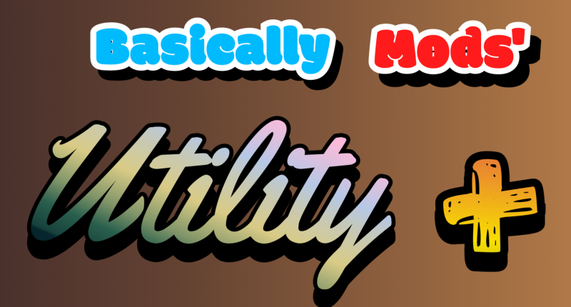 The Utility+ mod logo!