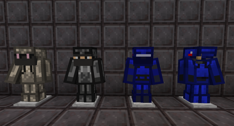 Currently Implemented Armors