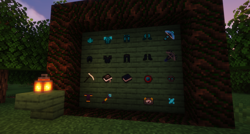 And craft new weapons, armors and more...