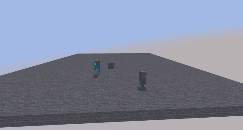 All mobs from 1.0.0:  Left to right: Soulsands Critter, Soulsands Ghost, Embody, Spooky Lantern, and Souls Ghast