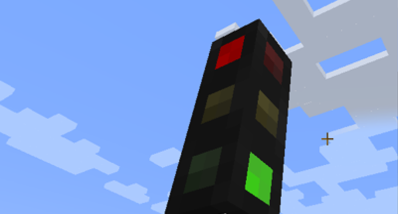 Traffic Light: A new functional block with animations on each side 'Green' to 'Yellow' to 'Red' just like a basic real life traffic light