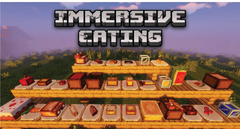 Immersive Eating Logo + Showcase