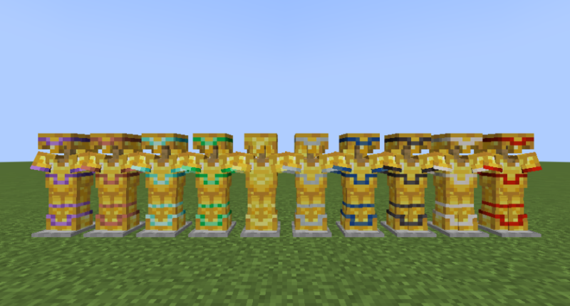 Trimmed Gold Armor