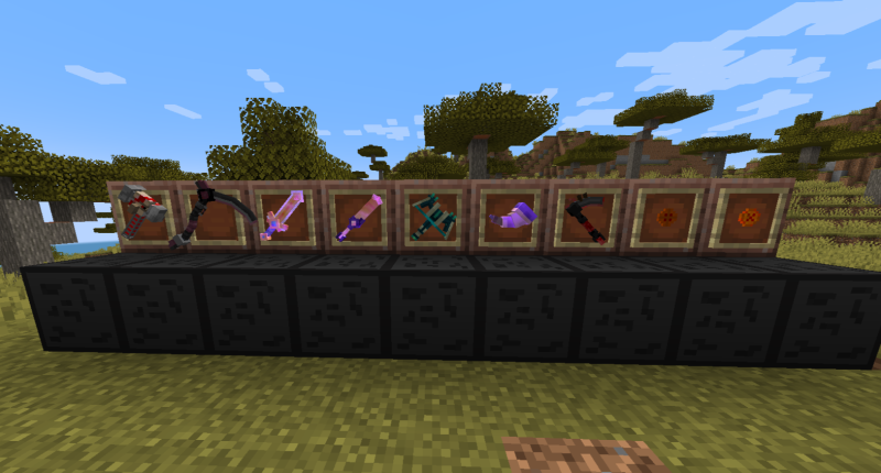 Over Powered Swords Addon  Minecraft PE Bedrock Addons