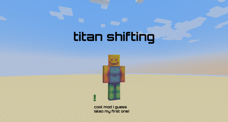 Killing Titans in Minecraft Attack on Titan Mod (Download Link in