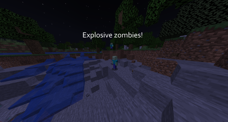 Explosive zombies
