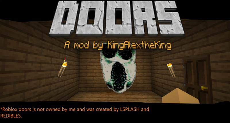 ROBLOX DOORS MOD in Minecraft! 