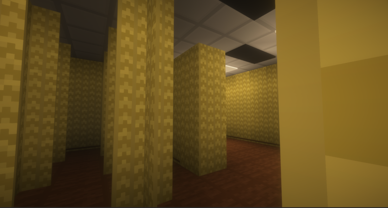 (This mod doens't add a dimension) Blocks of level 0 with shader BSL