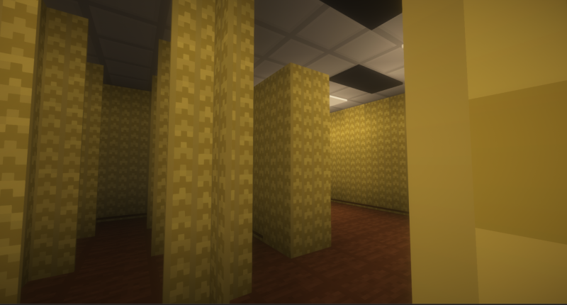 Minecraft CREEPYPASTA: The Backrooms, The Backrooms