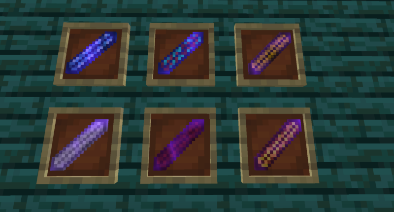 This are the currently implemented Enchanting Souls